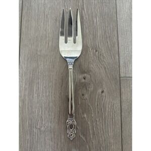 Towle Stainless Steel 18/10 KING GUSTAV Slotted Cold Meat Fork China